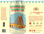 canned cumin wheat ale, labeled with brand name, brewing details, and health warnings