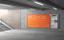 subway advertisement for Etsy featuring an orange billboard with text about expressing love through wall art