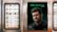 subway train featuring a vibrant billboard showcasing Billy Eichner